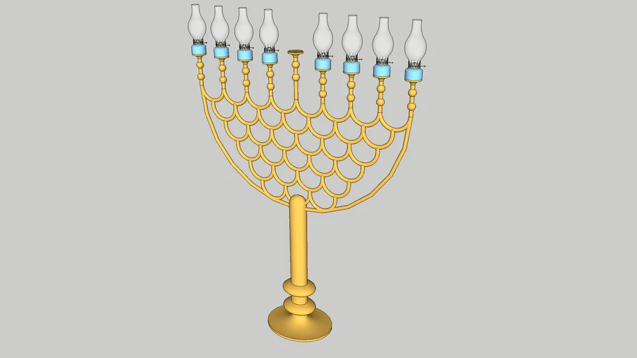 Synagogue Menorah