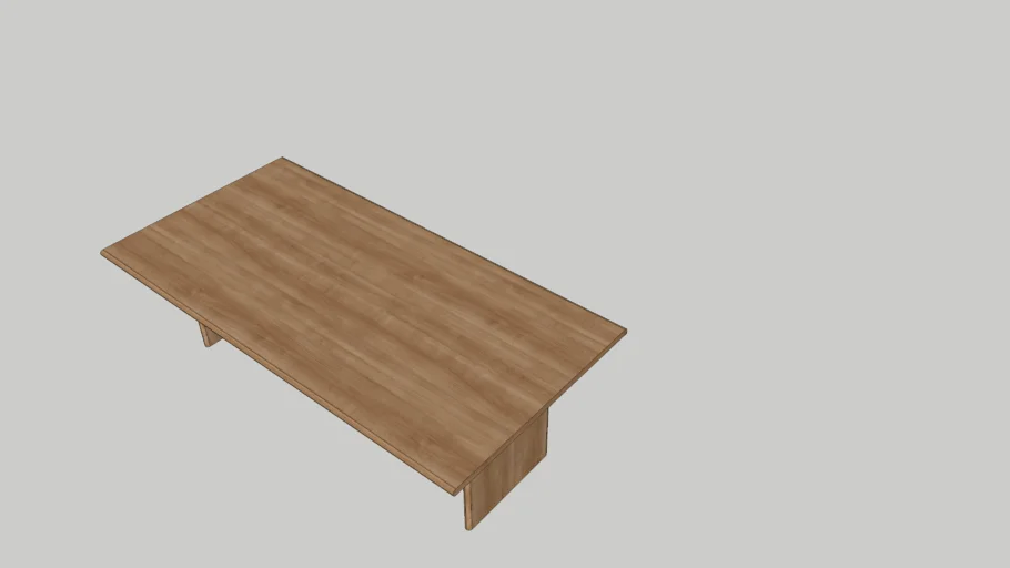 Wood table 1.2 x 2.4