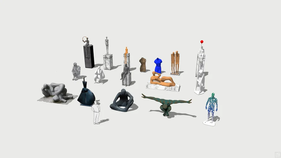 Modern Sculptures Collection 1