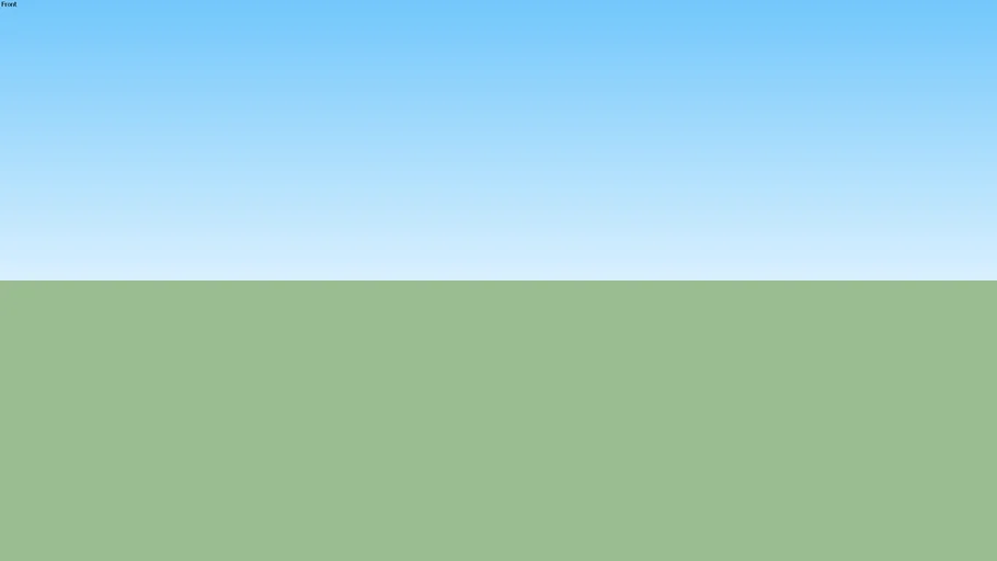 blue flower shrub.skp