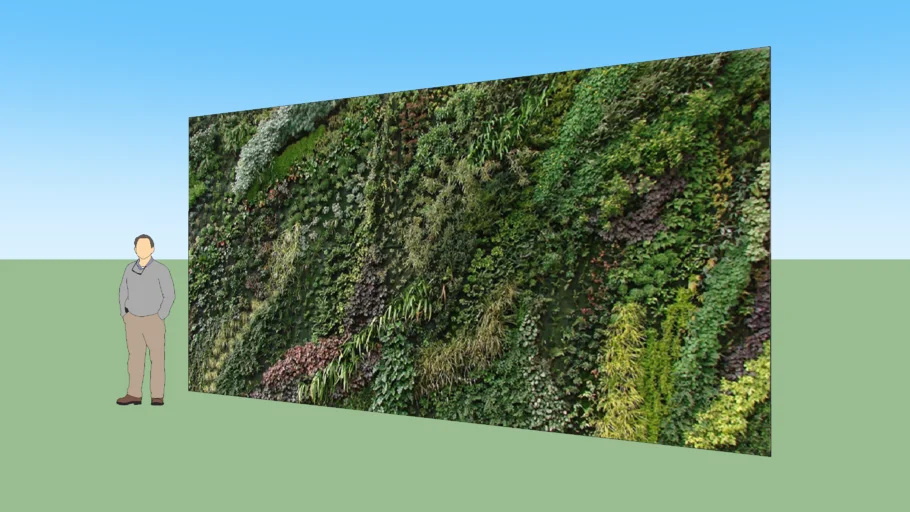 green wall