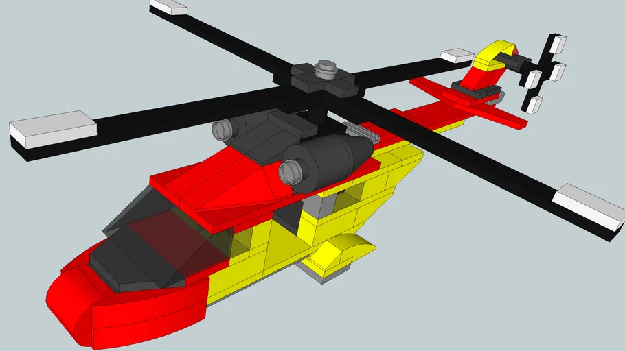 LEGO 5866, Rescue Helicopter
