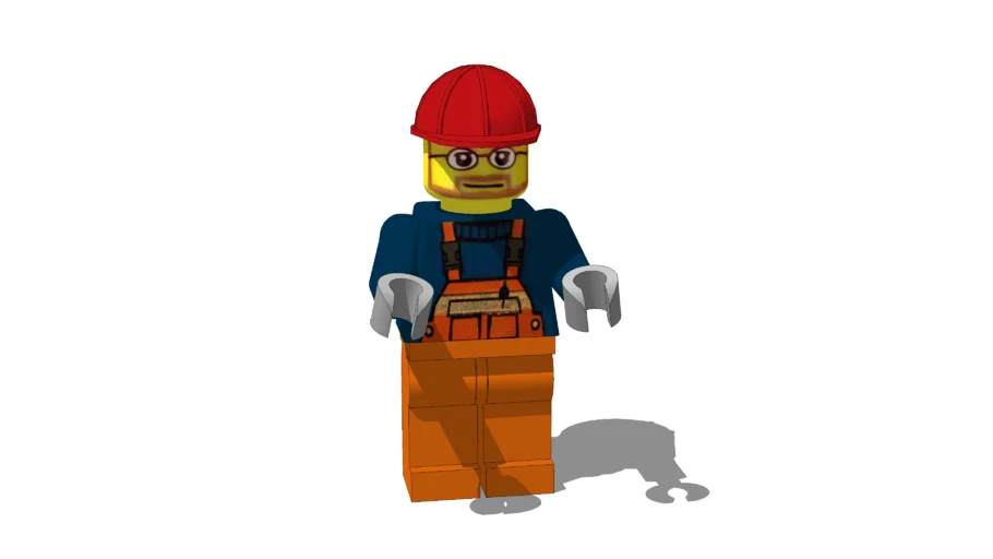 Lego figure (worker)