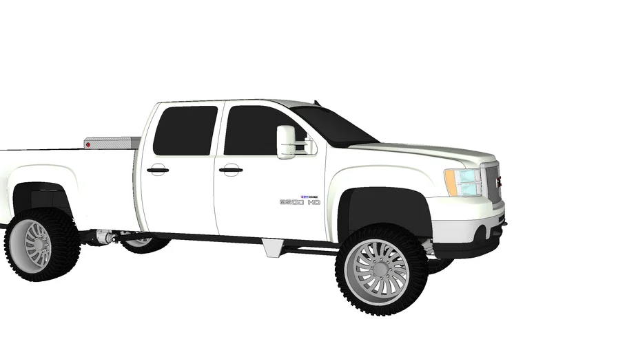 lifted 2010 gmc duramax  