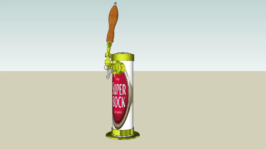 torneira-de-imperial-da-superbock-3d-warehouse