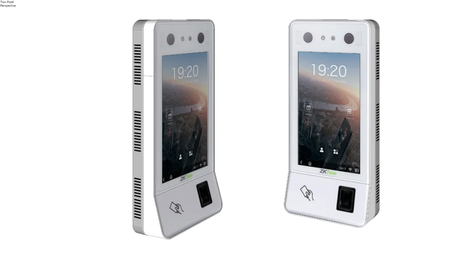 ZKTeco G4 face scan Model by Pooh