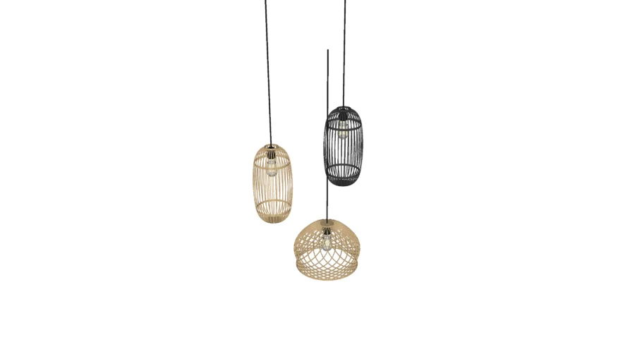 PENDANT LIGHT RATTAN