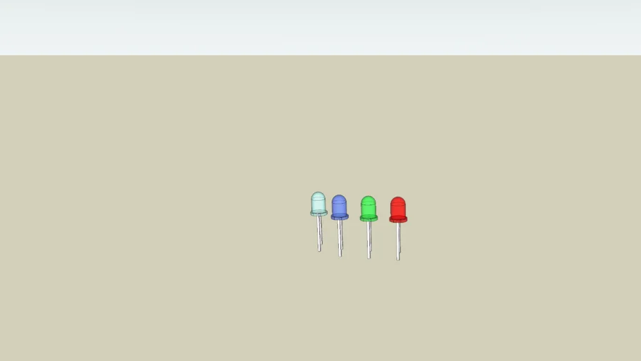 5mm LED's different colours