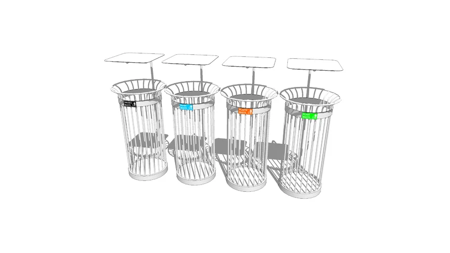 Trash bin basket / Keranjang sampah
