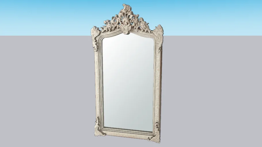 MIROIR CONSERVATOIRE GRIS, maisons du monde, ref 146213 prix 279,90 €