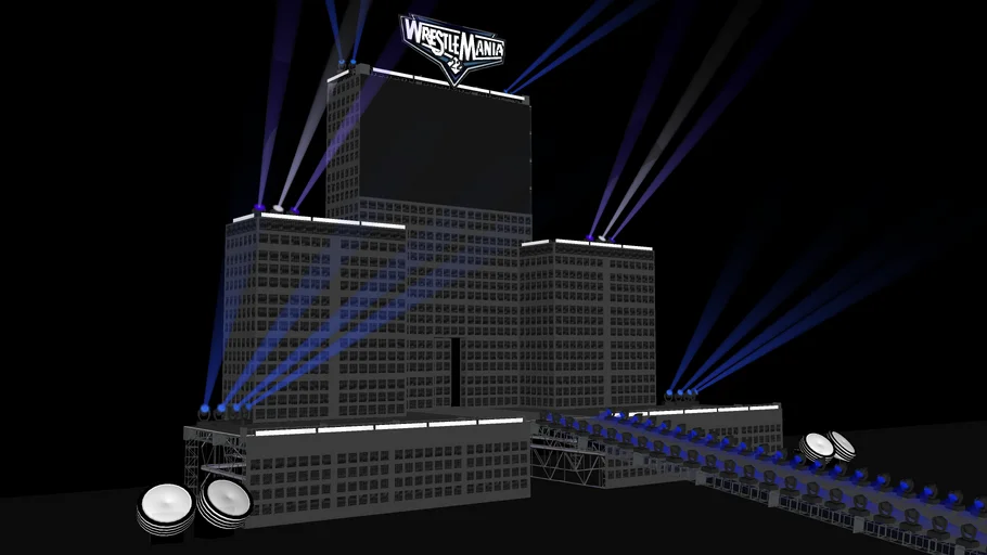BIG TIME!!! WWE WrestleMania 22 Pre-HD Stage