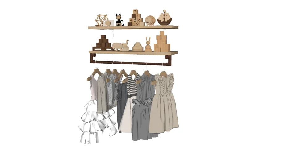 SET DECOR - ROUPA BEBE