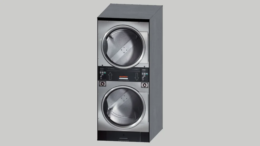 laundromat stacked dryer