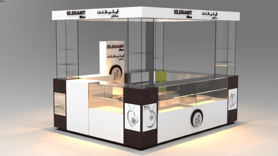 Jewelry shop counter