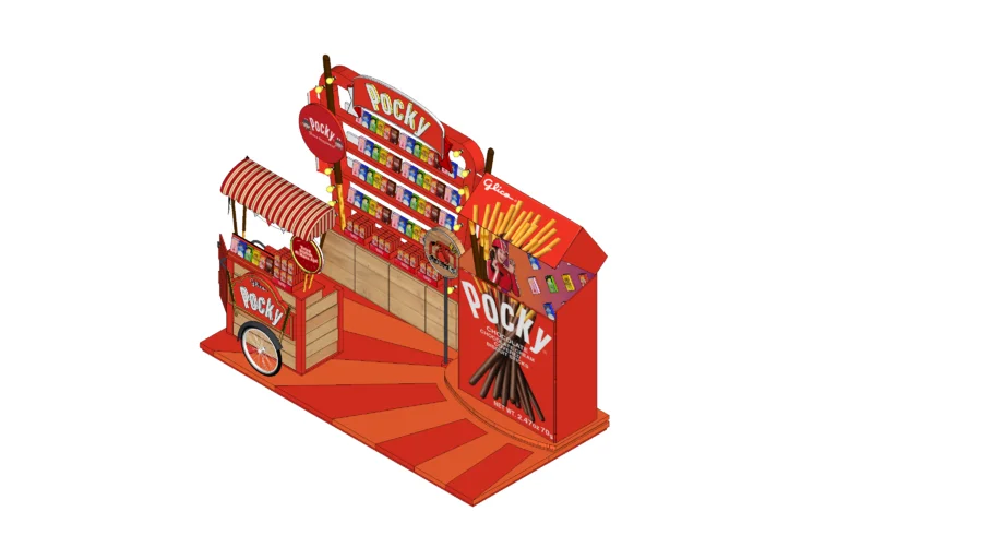 Ativação stand Doces