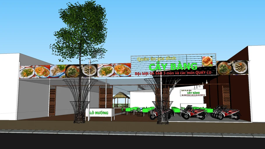 Quan an Cay Bang - Nguyen Van Cu nd (Can Tho)