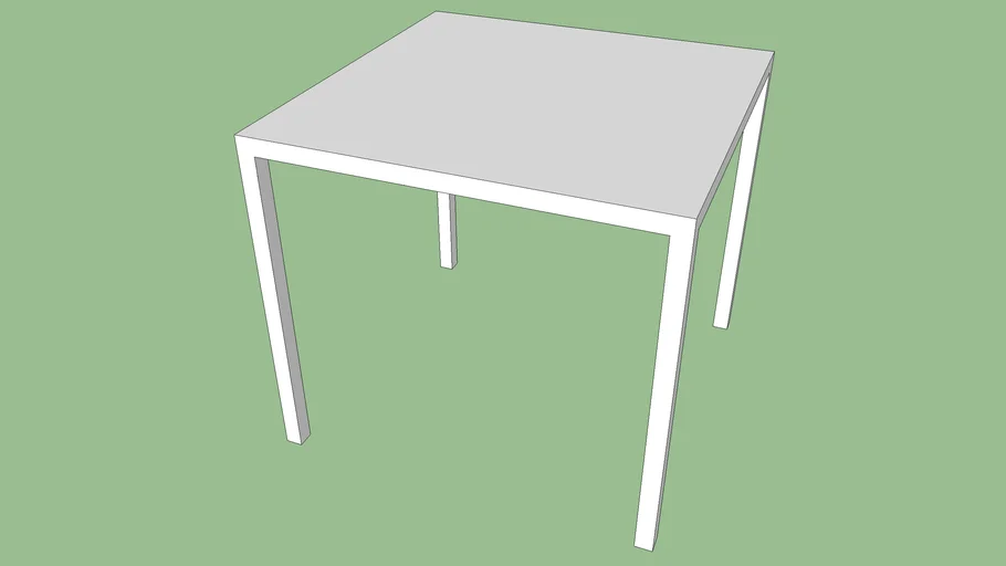 32x32 Dining Table - 4 Legs