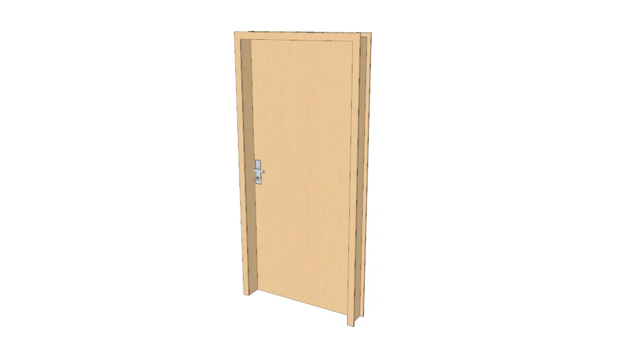 Porta de madeira, wood door 90cm x 200cm