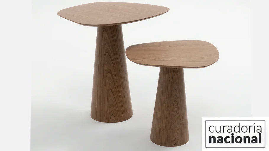 Mesa Lateral Disco Orgânica - Curadoria Nacional