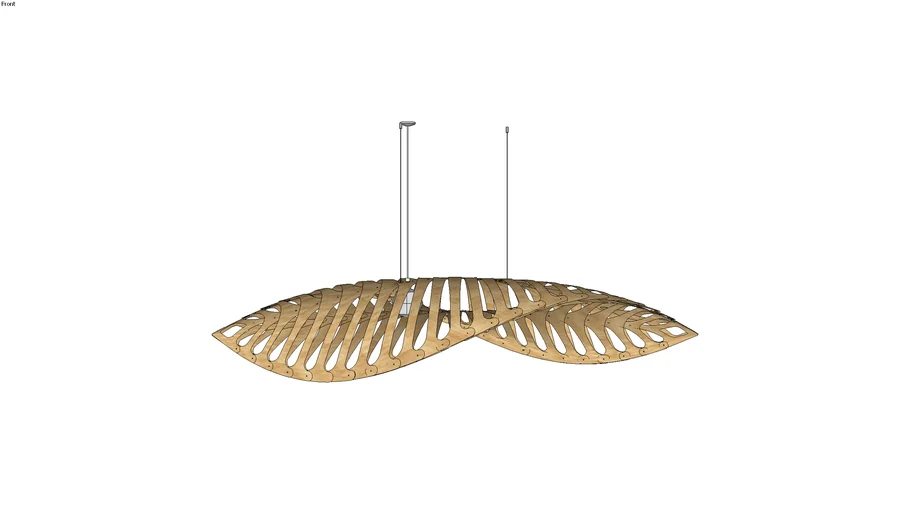Pendente Navicula - Designer David Trubridge