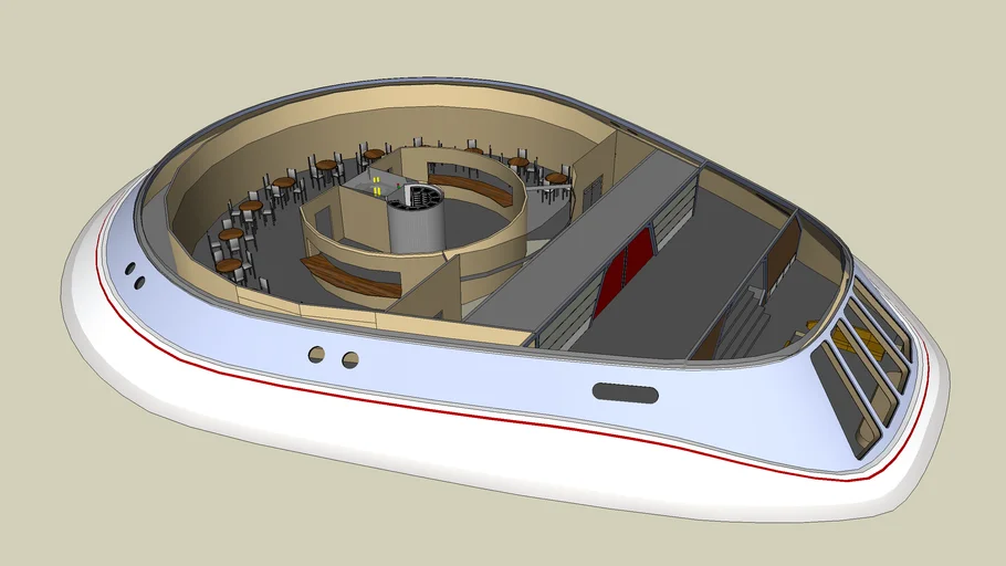 1701-A C-Deck Primary Hull