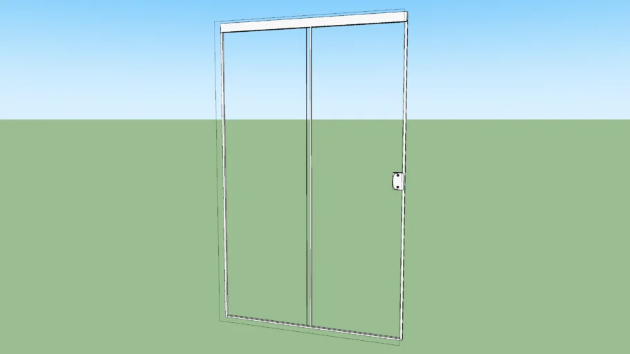 Porta Correr 2 Folhas