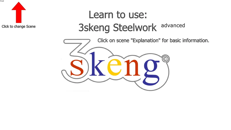 Learn to use (3.2) 3skeng Steelwork - Advanced (ver.2.1) | 3D Warehouse