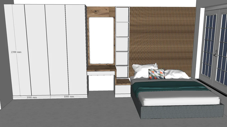 bedroom small room