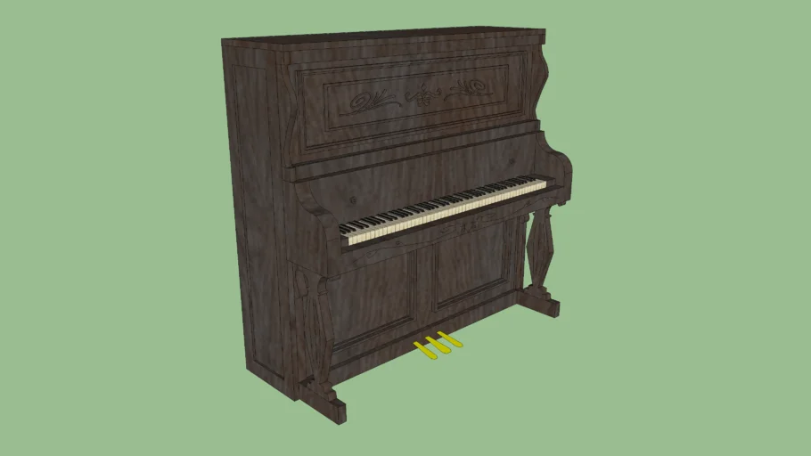 victorian upright piano