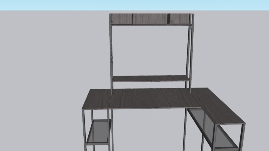 Armocity L Shaped Gaming Desk (Incomplete)