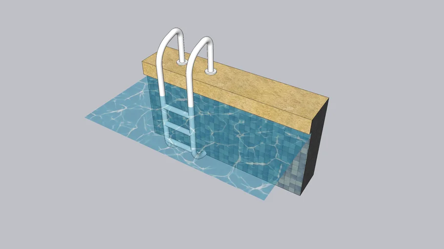 Simple Swimming pool ladder