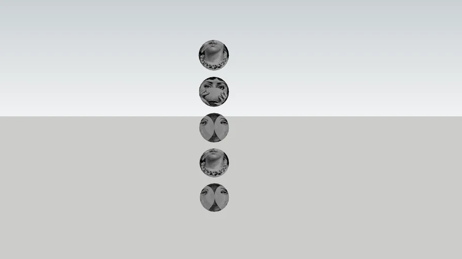 Seletti plates for wall