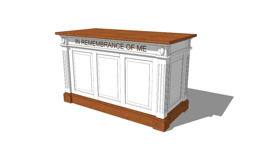 Communion Table | 3D Warehouse