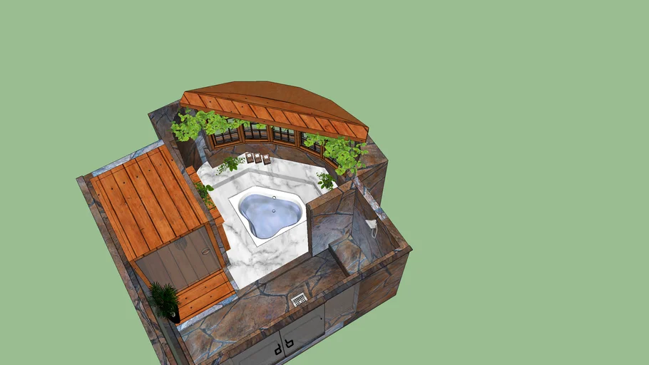Sauna/Shower/Tub