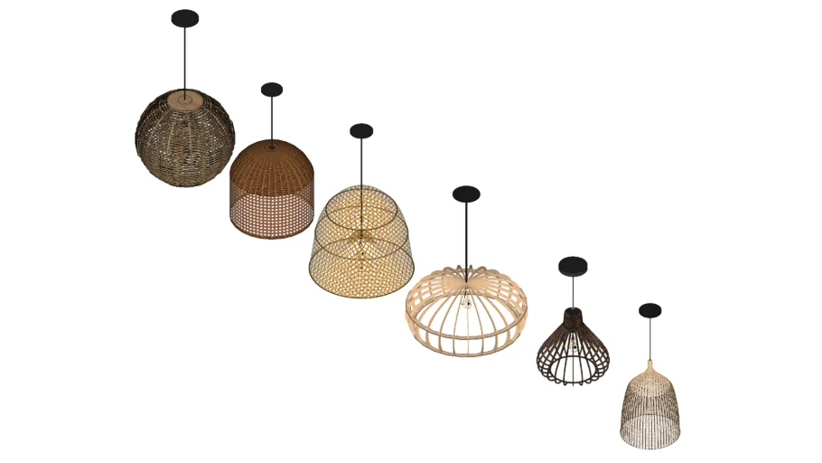 Luminárias Boho