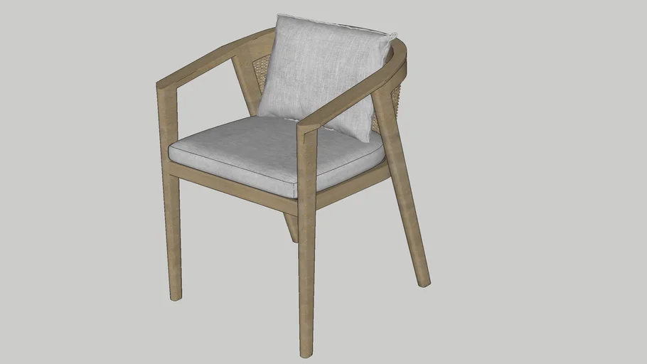 MALTA TEAK ARMCHAIR RESTORATION HARDWARE