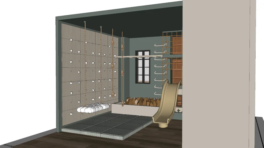Lower level Playroom