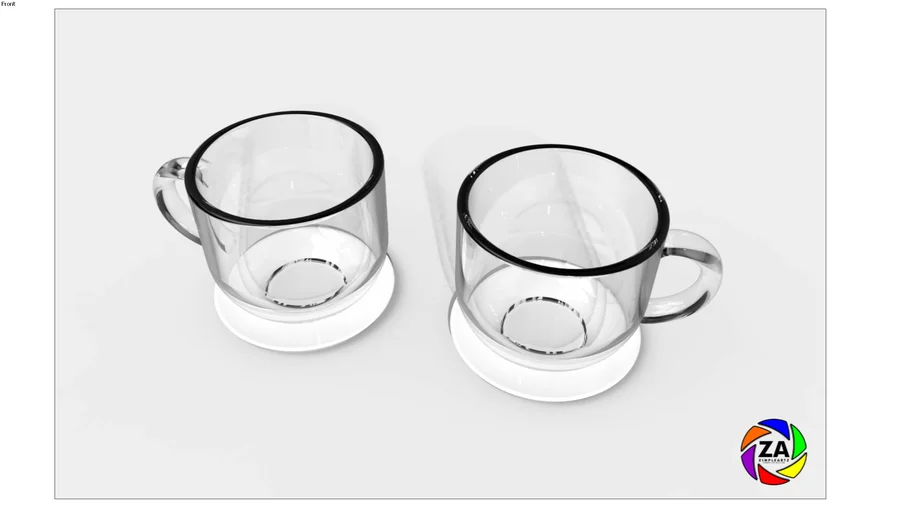 Cup of glass