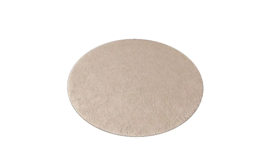 Tapis, poils ras, blanc cassé 130cm STOENSE de chez IKEA