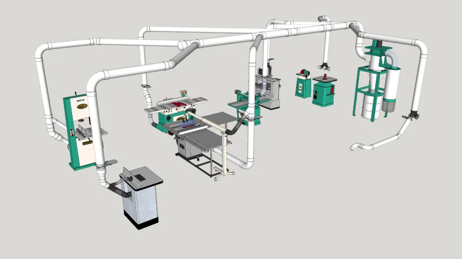 Stationary Tools and Dust Collection