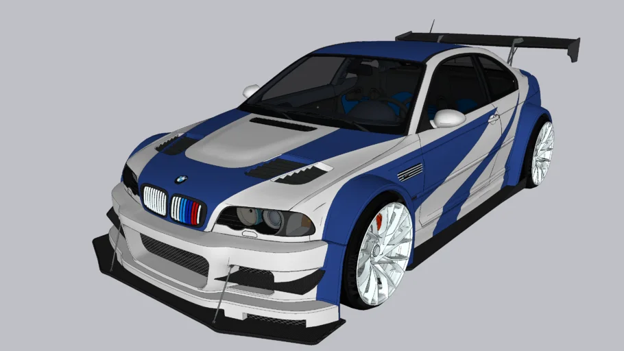 BMW M3 E46 - VLE - NFSMW style