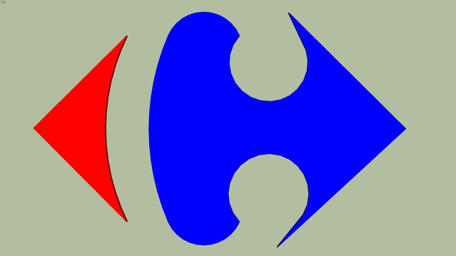 Logo "Carrefour"