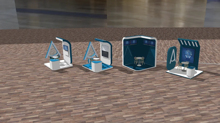 MODULOS DE EXPOSICION STAND
