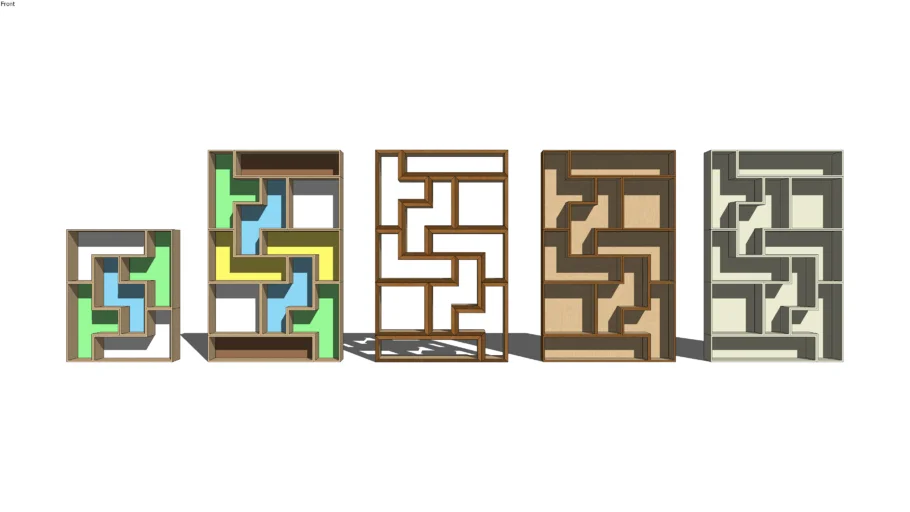 Tetris Shelving