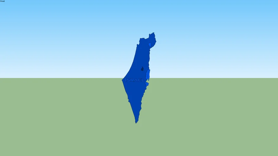 Map of Israel