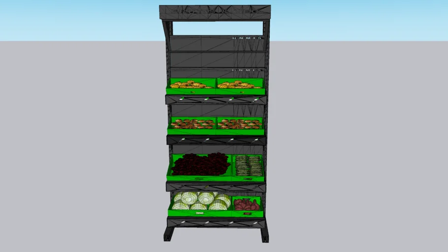 FRUIT AND VEG RACK BNMIS
