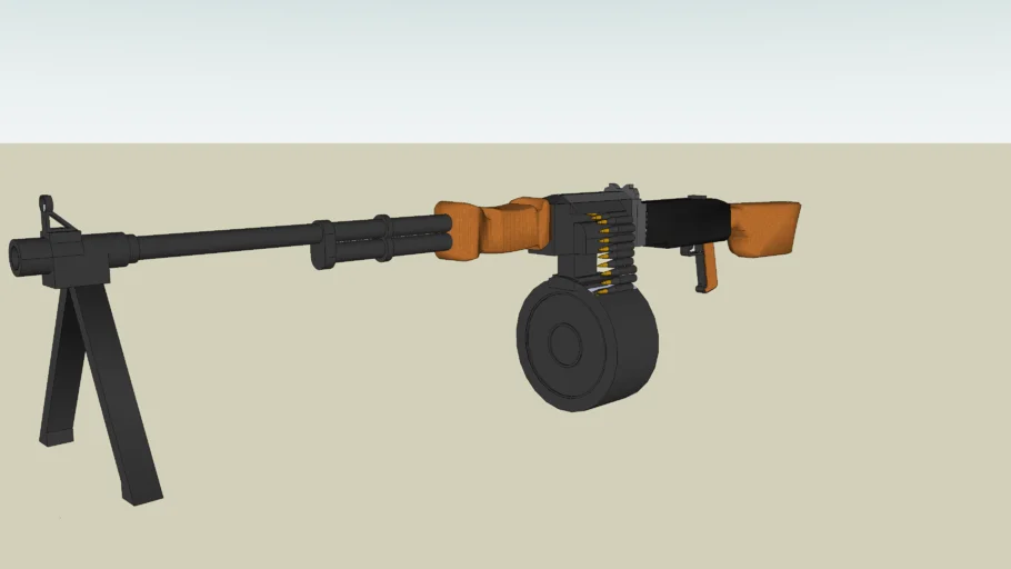 RPD Light Weight Machine Gun