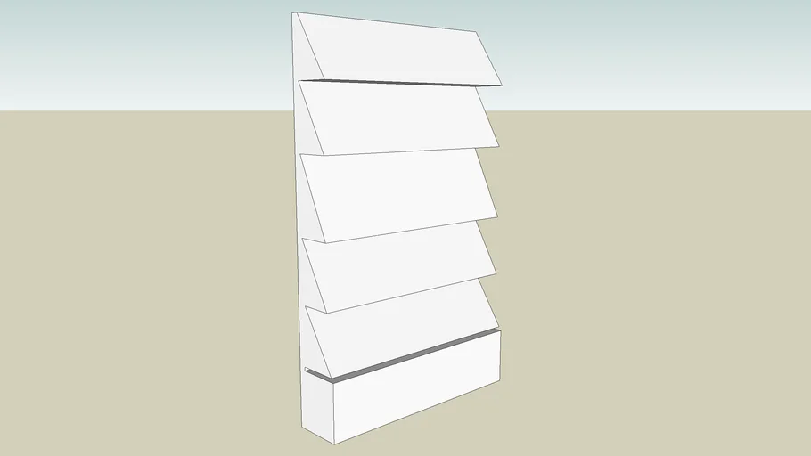 magazine rack | 3D Warehouse