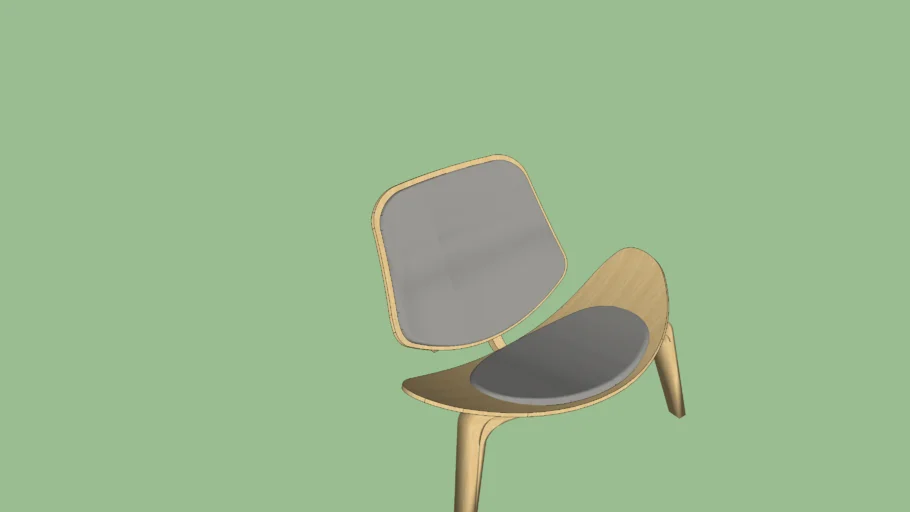 POLTRONA SHELL - HANS WEGNER