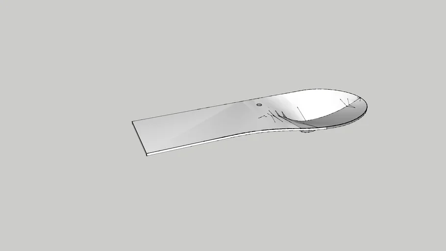 Burgbad Pli 1200 Basin RH